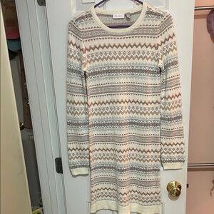 Children’s Place Long Sleeve Sweater Dress Size 14